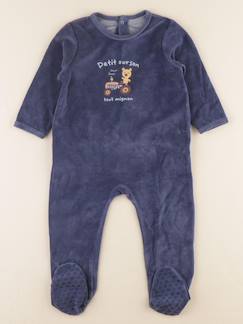 Seconde main-Garçon-Pyjama velours - 2 ans
