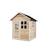 Maisonnette en bois fsc compacte loft 100 Gris+Naturel 7 - vertbaudet enfant 