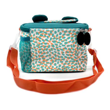 Sac à repas isotherme Bleu+Moutarde, blanc, bleu 5 - vertbaudet enfant 