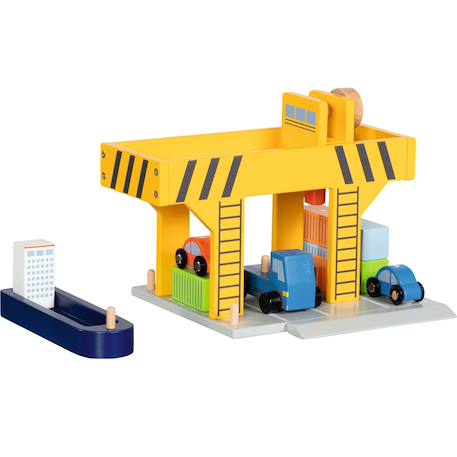 Grue portuaire et accessoires Jaune 5 - vertbaudet enfant 