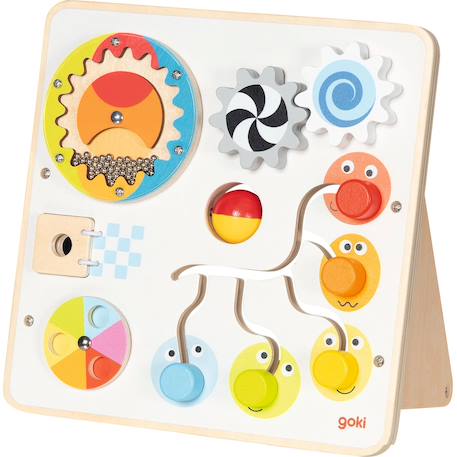 Tableau d’activité et de motricité Blanc 1 - vertbaudet enfant 