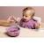 Bol en silicone avec ventouse Gris+Jaune+Orange+Rose+Vert+Violet 21 - vertbaudet enfant 