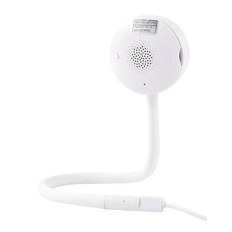 Ecoute bébé vidéo connecté téléphone et wifi zen connect Blanc+Bleu nuit 6 - vertbaudet enfant 