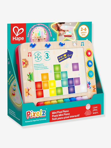 Petit piano pixel interactif rouge 7 - vertbaudet enfant 