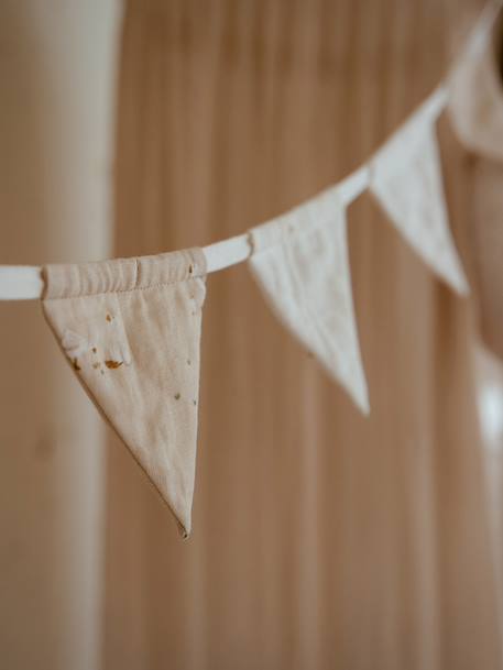 Guirlande avec fanions Little Goose blanc 3 - vertbaudet enfant 