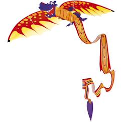 Jouet-Jeux de plein air-Cerf-volant dragon 3d