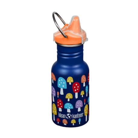 Fille-Accessoires-Fourniture scolaire-Gourde-Gourde inox 355 ml bouchon sippy mushrooms