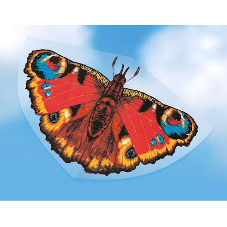 Cerf-volant papillon paon-du-jour Rouge 3 - vertbaudet enfant 