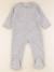 Pyjama velours - 2 ans Gris 1 - vertbaudet enfant 