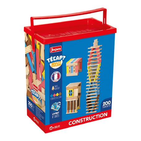 Planchettes tecap multicolor 200 pièces Bleu 1 - vertbaudet enfant 