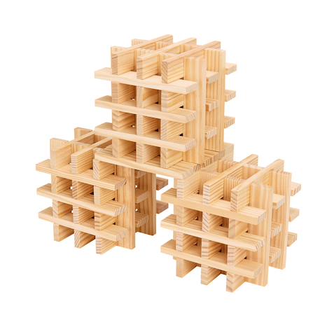 Jeu de construction técap classic 100 pièces Bleu 4 - vertbaudet enfant 