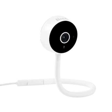 Ecoute bébé vidéo connecté téléphone et wifi zen connect Blanc+Bleu nuit 4 - vertbaudet enfant 