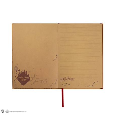 Carnet avec carte du maraudeur - harry potter Beige 5 - vertbaudet enfant 