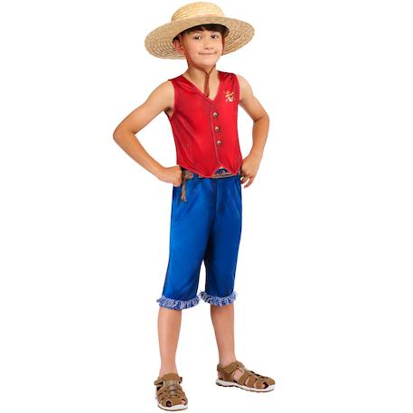 Déguisement luffy one piece enfant Rouge 3 - vertbaudet enfant 