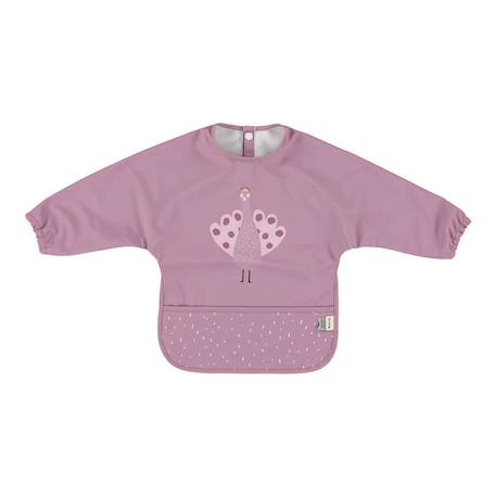 Bavoir à manches imperméable Violet 1 - vertbaudet enfant 