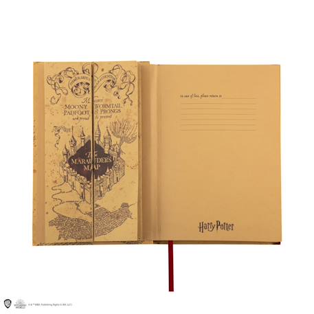 Carnet avec carte du maraudeur - harry potter Beige 3 - vertbaudet enfant 