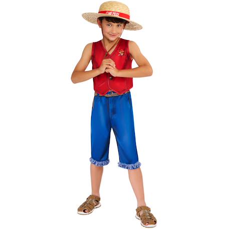 Déguisement luffy one piece enfant Rouge 1 - vertbaudet enfant 