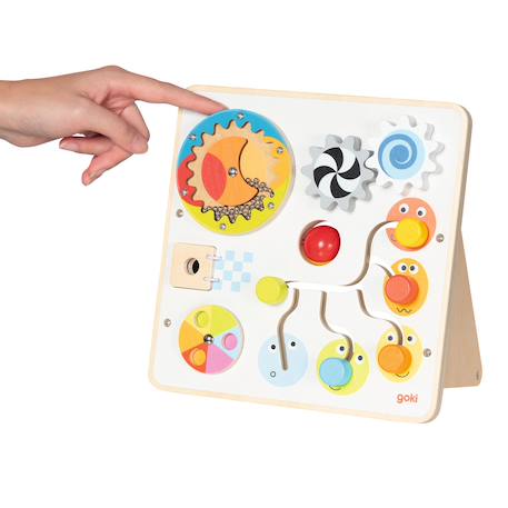 Tableau d’activité et de motricité Blanc 3 - vertbaudet enfant 
