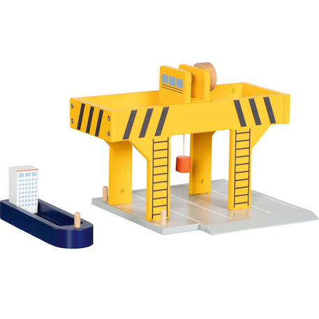 Grue portuaire et accessoires Jaune 4 - vertbaudet enfant 