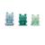 Set de 3 grenouilles de bain Vert 1 - vertbaudet enfant 
