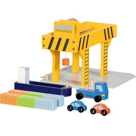 Grue portuaire et accessoires Jaune 2 - vertbaudet enfant 