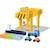 Grue portuaire et accessoires Jaune 2 - vertbaudet enfant 