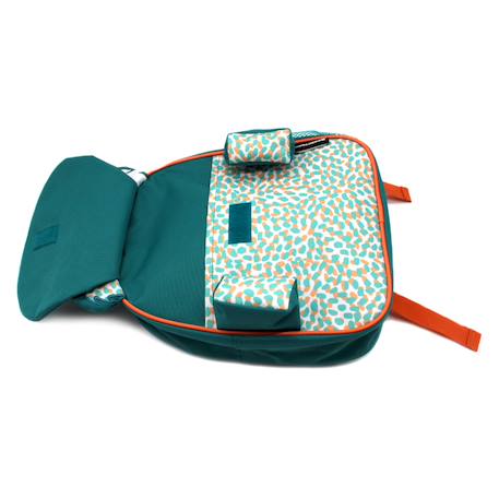 Sac à dos enfant Bleu+Jaune+Marron 6 - vertbaudet enfant 
