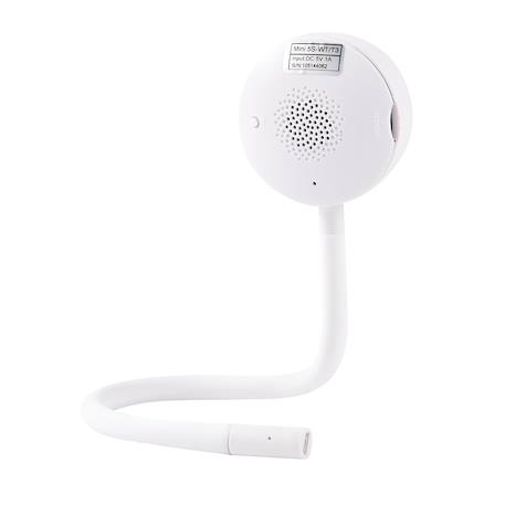 Ecoute bébé vidéo connecté téléphone et wifi zen connect Blanc+Bleu nuit 5 - vertbaudet enfant 