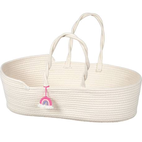 Couffin pour poupon Blanc 3 - vertbaudet enfant 