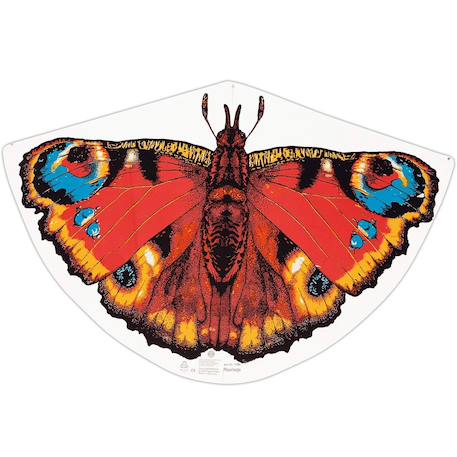 Cerf-volant papillon paon-du-jour Rouge 1 - vertbaudet enfant 
