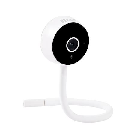 Ecoute bébé vidéo connecté téléphone et wifi zen connect Blanc+Bleu nuit 3 - vertbaudet enfant 