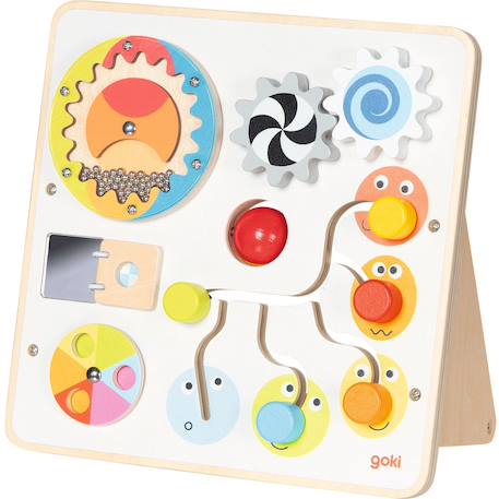 Tableau d’activité et de motricité Blanc 4 - vertbaudet enfant 