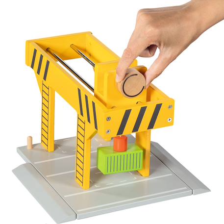 Grue portuaire et accessoires Jaune 3 - vertbaudet enfant 