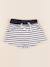 Short - 6 mois Blanc, bleu 1 - vertbaudet enfant 
