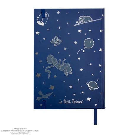 Carnet constellations d'une nuit étoilée - le petit prince Bleu 5 - vertbaudet enfant 