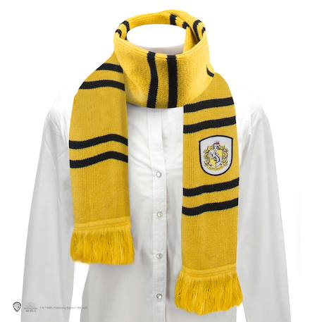 Écharpe poufsouffle - harry potter Jaune|rayé 3 - vertbaudet enfant 