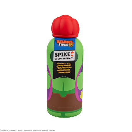 Gourde sculptée isotherme spike - brawl stars Vert 6 - vertbaudet enfant 