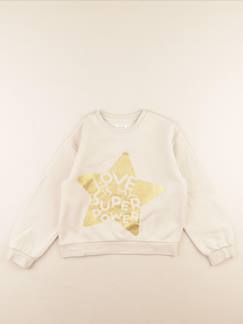 Seconde main-Fille-Pull, gilet, sweat-Sweat - 10 ans