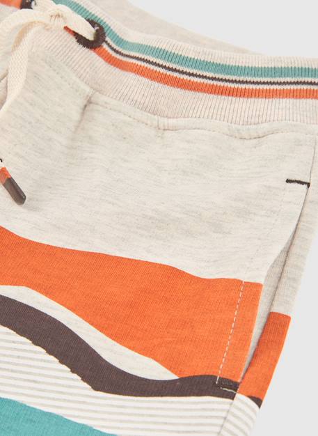 Bermuda coton imprimé Marron 4 - vertbaudet enfant 