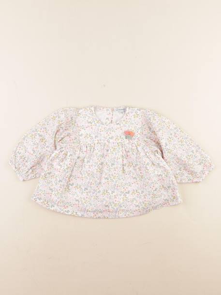 Blouse - 18 mois Blanc 1 - vertbaudet enfant 