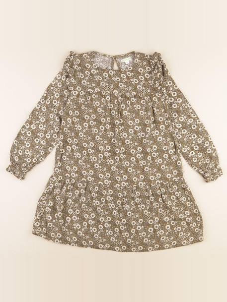Robe - 9 ans Marron 1 - vertbaudet enfant 
