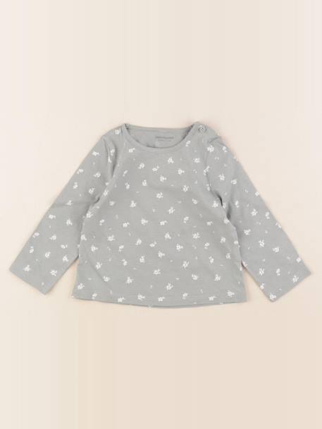 Tee-shirt - 9 mois Vert 1 - vertbaudet enfant 