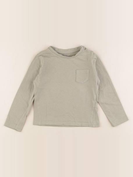 Tee-shirt - 36 mois Vert 1 - vertbaudet enfant 
