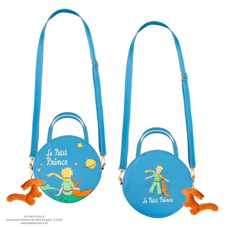 Sac à bandouillère observer les étoiles - le petit prince Bleu 6 - vertbaudet enfant 