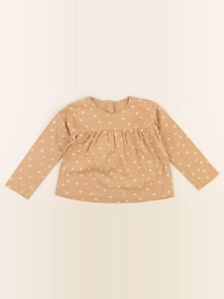 Tee-shirt - 36 mois Marron 1 - vertbaudet enfant 