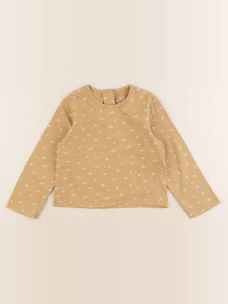 Tee-shirt - 24 mois Marron 1 - vertbaudet enfant 