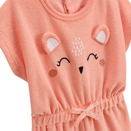 Combishort bébé en éponge honfleur Corail 4 - vertbaudet enfant 