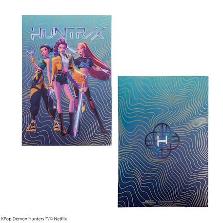 Carnet huntr/x - kpop demon hunters Bleu 4 - vertbaudet enfant 