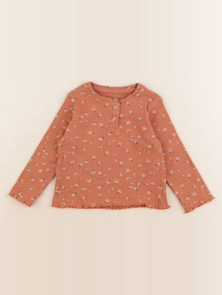 Tee-shirt - 12 mois Marron 1 - vertbaudet enfant 