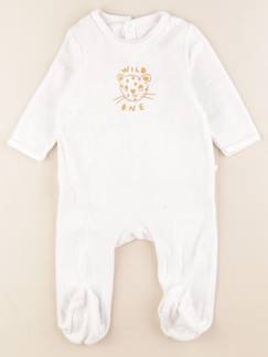 Seconde main-Garçon-Pyjama velours - 9 mois